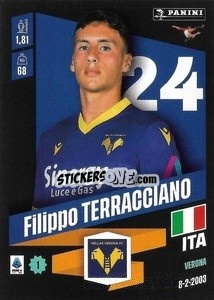 Figurina Filippo Terracciano - Calciatori 2022-2023 - Panini