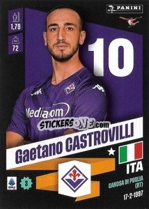 Sticker Gaetano Castrovilli - Calciatori 2022-2023 - Panini