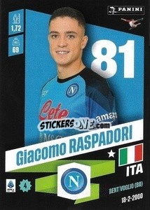 Sticker Giacomo Raspadori
