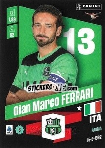 Sticker Gian Marco Ferrari - Calciatori 2022-2023 - Panini