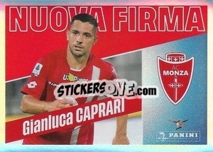 Sticker Gianluca Caprari - Calciatori 2022-2023 - Panini