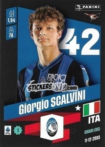 Cromo Giorgio Scalvini - Calciatori 2022-2023 - Panini