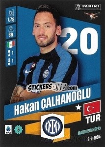Sticker Hakan Çalhanoğlu - Calciatori 2022-2023 n. 183 - Panini