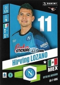 Cromo Hirving Lozano - Calciatori 2022-2023 - Panini