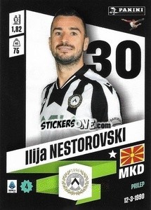 Sticker Ilija Nestorovski - Calciatori 2022-2023 - Panini