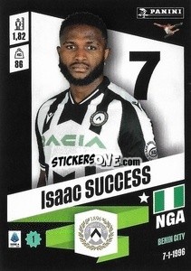 Figurina Isaac Success - Calciatori 2022-2023 - Panini