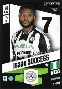 Cromo Isaac Success - Calciatori 2022-2023 - Panini