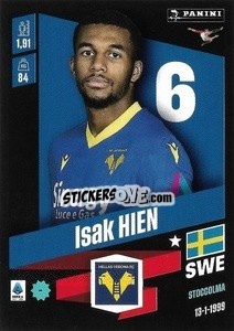 Sticker Isak Hien - Calciatori 2022-2023 - Panini