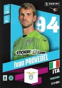 Figurina Ivan Provedel - Calciatori 2022-2023 - Panini