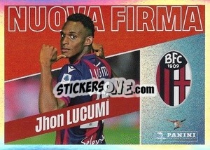 Cromo Jhon Lucumí - Calciatori 2022-2023 - Panini