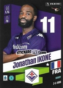 Cromo Jonathan Ikoné - Calciatori 2022-2023 - Panini