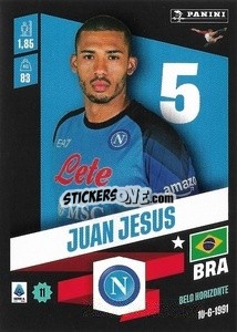 Sticker Juan Jesus - Calciatori 2022-2023 - Panini