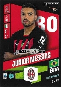 Cromo Junior Messias - Calciatori 2022-2023 - Panini