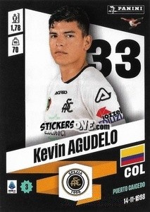Figurina Kevin Agudelo - Calciatori 2022-2023 - Panini