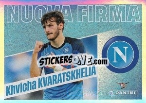 Figurina Khvicha Kvaratskhelia - Calciatori 2022-2023 - Panini