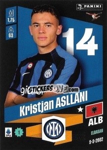 Sticker Kristjan Asllani - Calciatori 2022-2023 - Panini