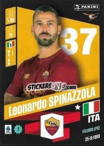 Sticker Leonardo Spinazzola - Calciatori 2022-2023 - Panini