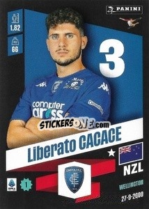 Cromo Liberato Cacace - Calciatori 2022-2023 - Panini