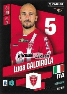 Figurina Luca Caldirola - Calciatori 2022-2023 - Panini