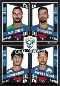 Sticker Luca Lezzerini / Davide Adorni / Andrea Cistana / Alexander Jallow