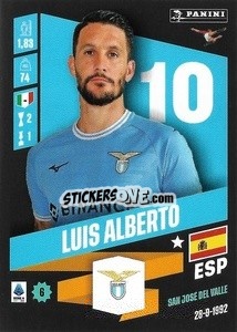Sticker Luis Alberto - Calciatori 2022-2023 - Panini