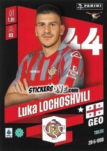 Figurina Luka Lochoshvili - Calciatori 2022-2023 - Panini