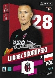 Cromo Łukasz Skorupski - Calciatori 2022-2023 - Panini