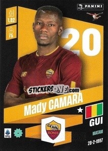 Sticker Mady Camara - Calciatori 2022-2023 - Panini