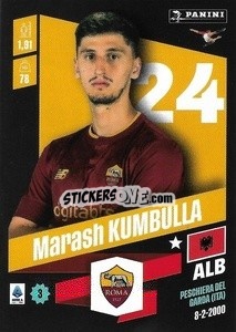 Figurina Marash Kumbulla - Calciatori 2022-2023 - Panini