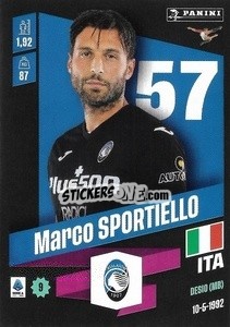 Cromo Marco Sportiello - Calciatori 2022-2023 - Panini