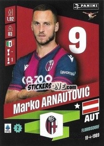 Sticker Marko Arnautović - Calciatori 2022-2023 n. 50 - Panini
