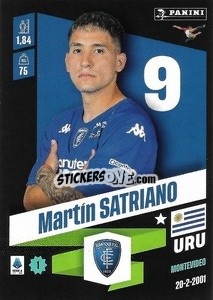 Figurina Martín Satriano - Calciatori 2022-2023 - Panini