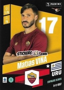 Figurina Matías Viña - Calciatori 2022-2023 - Panini