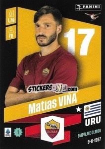 Cromo Matías Viña - Calciatori 2022-2023 - Panini