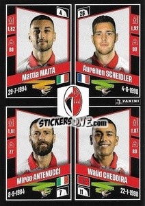 Sticker Mattia Maita / Aurélien Scheidler / Mirco Antenucci / Walid Cheddira