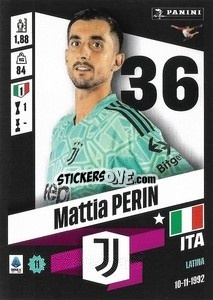 Figurina Mattia Perin - Calciatori 2022-2023 - Panini