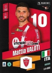 Sticker Mattia Valoti - Calciatori 2022-2023 - Panini