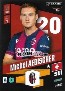 Figurina Michel Aebischer - Calciatori 2022-2023 - Panini