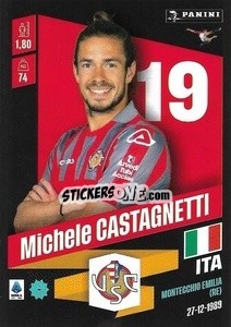 Figurina Michele Castagnetti - Calciatori 2022-2023 - Panini