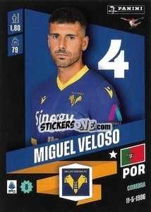 Sticker Miguel Veloso - Calciatori 2022-2023 - Panini