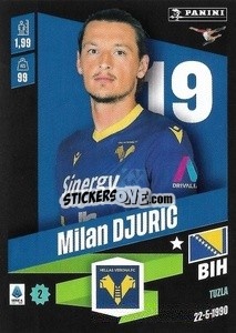 Figurina Milan Djurić - Calciatori 2022-2023 - Panini