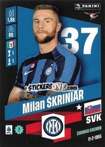 Sticker Milan Škriniar - Calciatori 2022-2023 - Panini