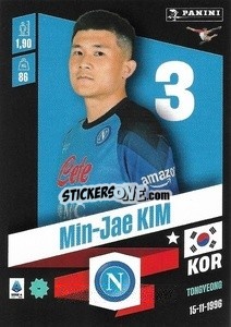 Sticker Min-Jae Kim - Calciatori 2022-2023 n. 337 - Panini