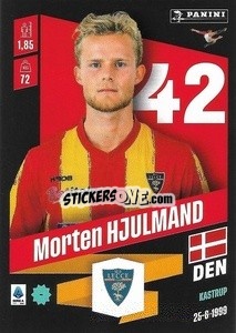 Figurina Morten Hjulmand - Calciatori 2022-2023 - Panini