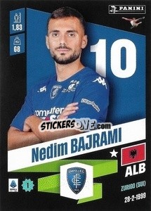 Figurina Nedim Bajrami - Calciatori 2022-2023 - Panini