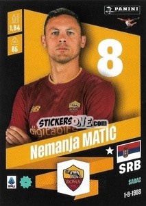Sticker Nemanja Matić - Calciatori 2022-2023 n. 370 - Panini