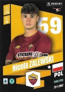 Cromo Nicola Zalewski - Calciatori 2022-2023 - Panini