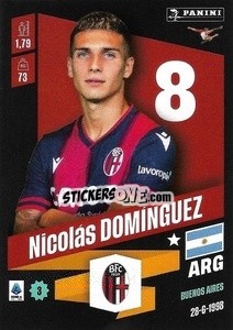 Sticker Nicolás Domínguez - Calciatori 2022-2023 - Panini