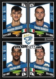 Sticker Nicolas Galazzi / Flavio Bianchi / Florian Ayé / Stefano Moreo