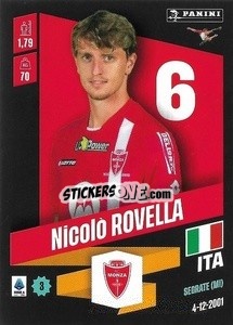 Sticker Nicolò Rovella - Calciatori 2022-2023 - Panini